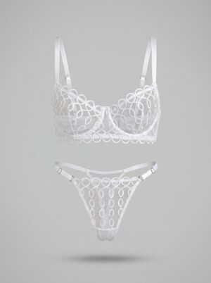 Pink Secret Pearl Lace Set